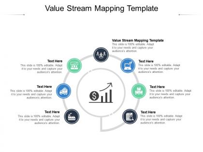 Value stream mapping template ppt powerpoint presentation ideas introduction cpb