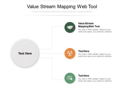 Value stream mapping web tool ppt powerpoint presentation example cpb