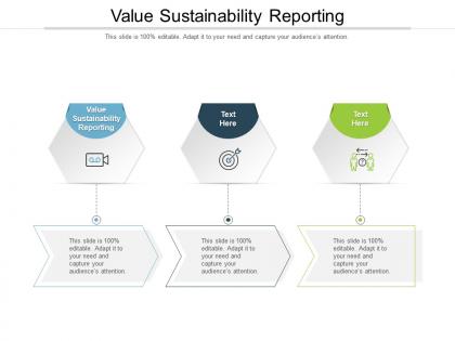 Value sustainability reporting ppt powerpoint presentation file slides cpb