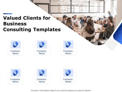 Valued clients for business consulting templates ppt powerpoint presentation summary