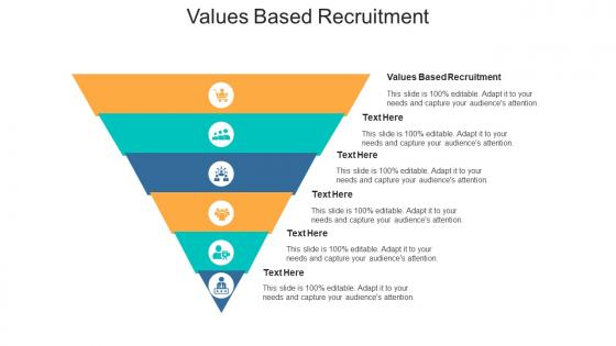 Values based recruitment ppt powerpoint presentation infographic template layout ideas cpb
