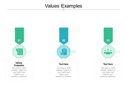 Values examples ppt powerpoint presentation icon slide cpb