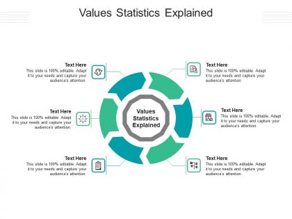 Values statistics explained ppt powerpoint presentation visual aids slides cpb
