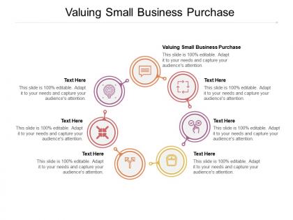 Valuing small business purchase ppt powerpoint presentation file slide cpb