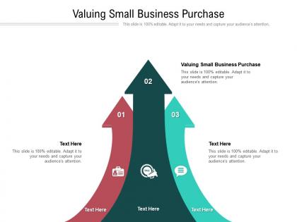 Valuing small business purchase ppt powerpoint presentation infographics information cpb