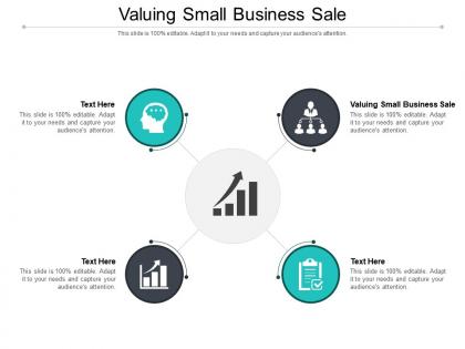 Valuing small business sale ppt powerpoint presentation microsoft cpb