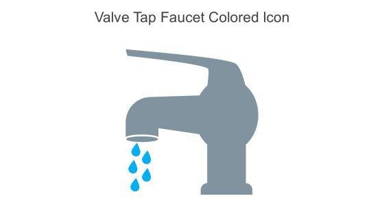 Valve Tap Faucet Colored Icon In Powerpoint Pptx Png And Editable Eps Format