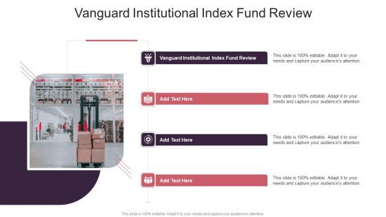 Vanguard Institutional Index Fund Review In Powerpoint And Google Slides Cpb