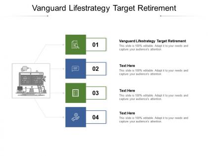 Vanguard lifestrategy target retirement ppt powerpoint presentation infographic template graphics design cpb