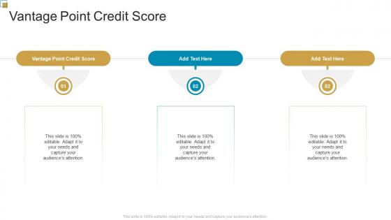 Vantage Point Credit Score In Powerpoint And Google Slides Cpb