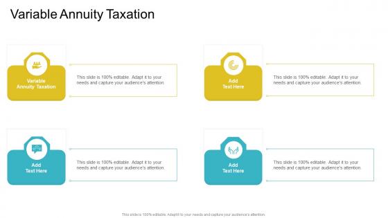 Variable Annuity Taxation In Powerpoint And Google Slides Cpb