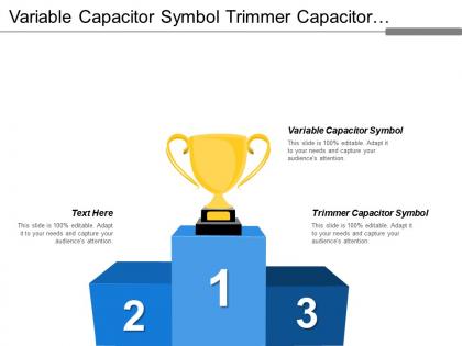 Variable capacitor symbol trimmer capacitor symbol realistic profile