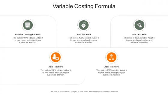 Variable Costing Formula In Powerpoint And Google Slides Cpb