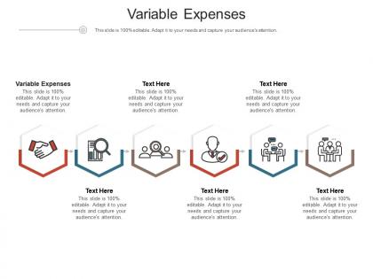 Variable expenses ppt powerpoint presentation styles elements cpb