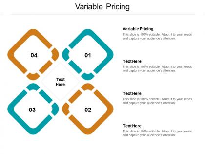 Variable pricing ppt powerpoint presentation pictures graphics download cpb