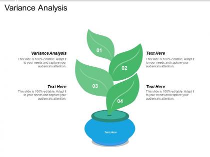 Variance analysis ppt powerpoint presentation ideas show cpb