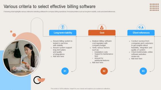 Various Criteria To Select Effective Billing Software Deploying Digital Invoicing System