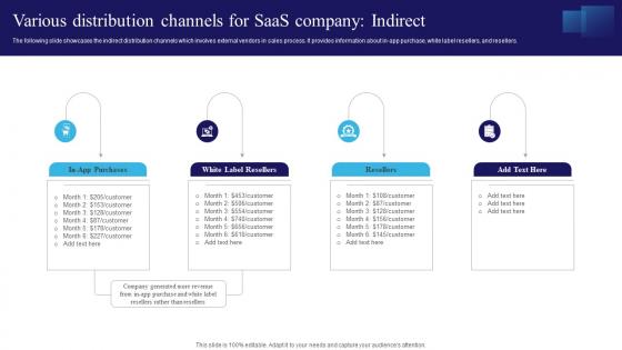 Various Distribution Channels For SaaS Company Navigating The Information Technology Landscape MKT SS V