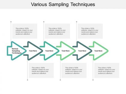 Sampling Technique PowerPoint Presentation and Slides PPT Template ...