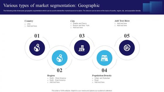 Various Types Of Market Segmentation Geographic Navigating The Information Technology Landscape MKT SS V