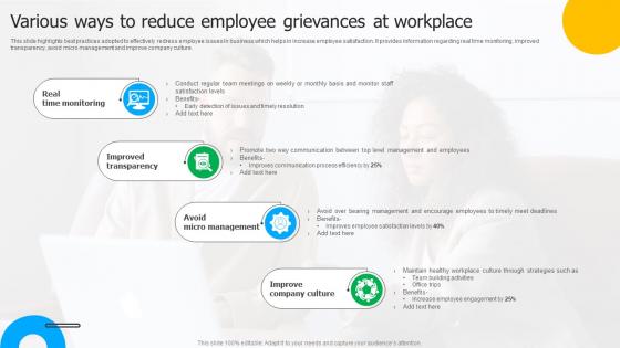 Various Ways To Reduce Employee Grievances At Workplace