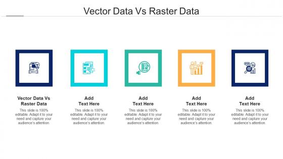 Vector Data Vs Raster Data Ppt Powerpoint Presentation File Mockup Cpb