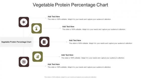 Vegetable Protein Percentage Chart In Powerpoint And Google Slides Cpb