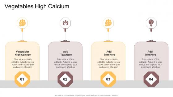 Vegetables High Calcium In Powerpoint And Google Slides Cpb