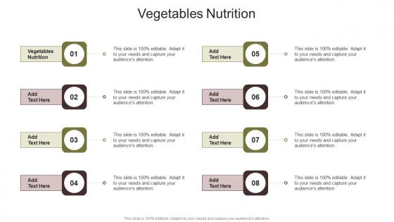 Vegetables Nutrition In Powerpoint And Google Slides Cpb