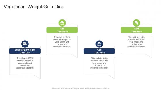 Vegetarian Weight Gain Diet In Powerpoint And Google Slides Cpb