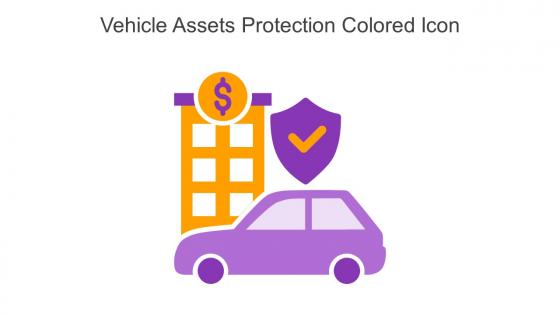 Vehicle Assets Protection Colored Icon In Powerpoint Pptx Png And Editable Eps Format