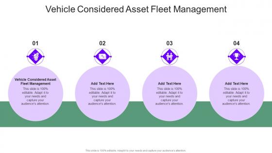 Vehicle Considered Asset Fleet Management In Powerpoint And Google Slides Cpb