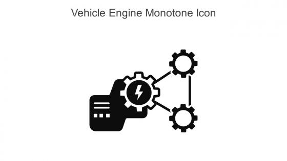 Vehicle Engine Monotone Icon In Powerpoint Pptx Png And Editable Eps Format