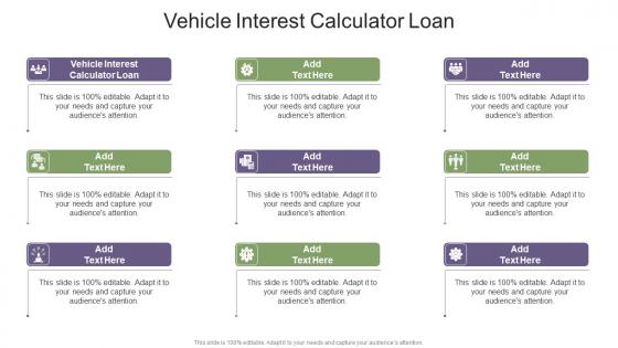 Vehicle Interest Calculator Loan In Powerpoint And Google Slides Cpb