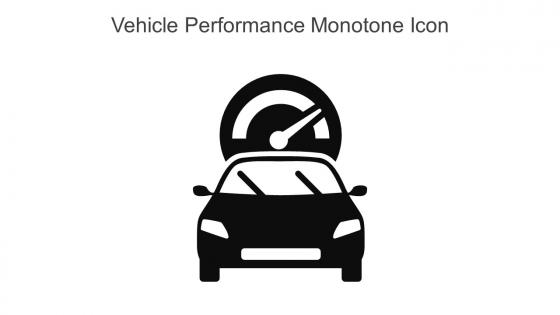 Vehicle Performance Monotone Icon In Powerpoint Pptx Png And Editable Eps Format