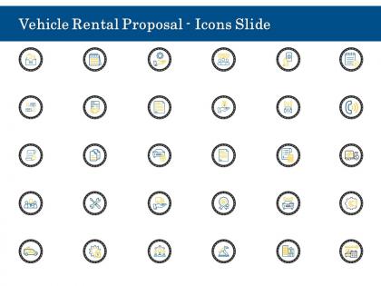 Vehicle rental proposal icons slide ppt powerpoint presentation styles files