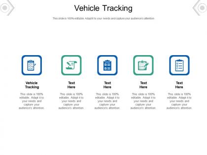 Vehicle tracking ppt powerpoint presentation portfolio graphics download cpb