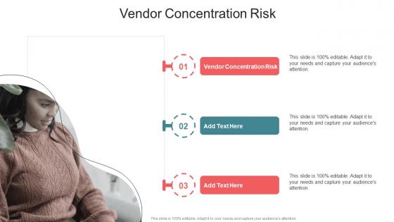Vendor Concentration Risk In Powerpoint And Google Slides Cpb