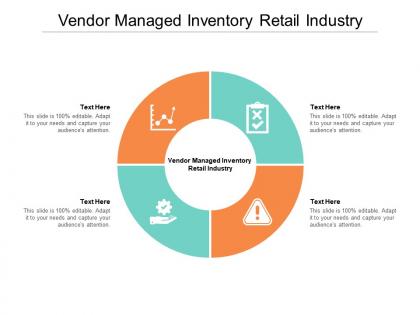Vendor managed inventory retail industry ppt powerpoint presentation styles shapes cpb