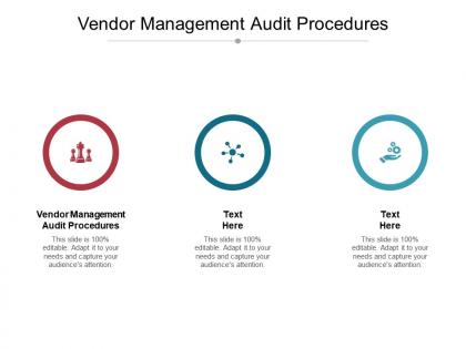 Vendor management audit procedures ppt powerpoint presentation file graphics pictures cpb