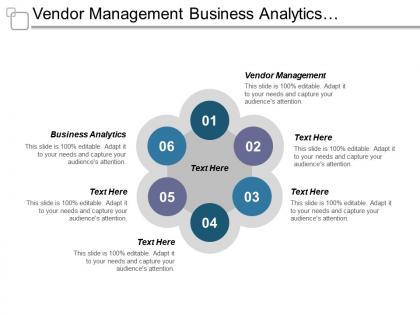 Vendor management business analytics customer relationship management application development cpb
