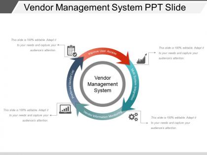 Vendor management system ppt slide