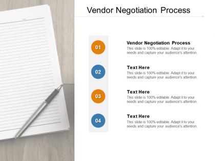 Vendor negotiation process ppt powerpoint presentation icon file formats cpb