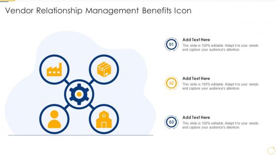 Vendor Relationship Management Benefits Icon