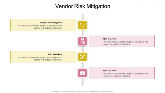 Vendor Risk Mitigation In Powerpoint And Google Slides Cpb