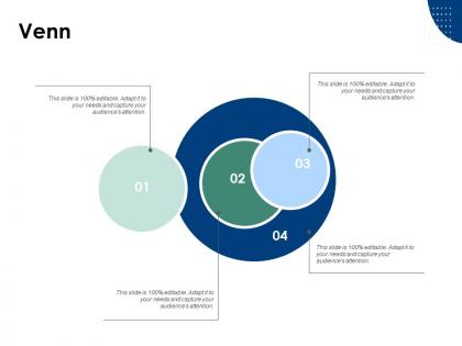 Venn sales marketing a6 ppt powerpoint presentation ideas background designs