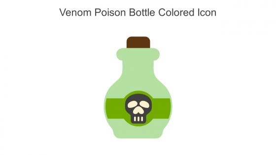 Venom Poison Bottle Colored Icon In Powerpoint Pptx Png And Editable Eps Format