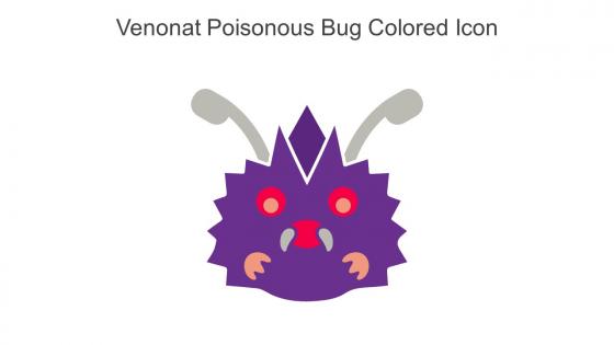 Venonat Poisonous Bug Colored Icon In Powerpoint Pptx Png And Editable Eps Format