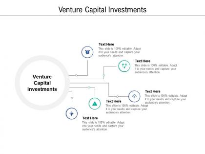 Venture capital investments ppt powerpoint presentation ideas themes cpb