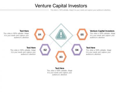 Venture capital investors ppt powerpoint presentation model slides cpb